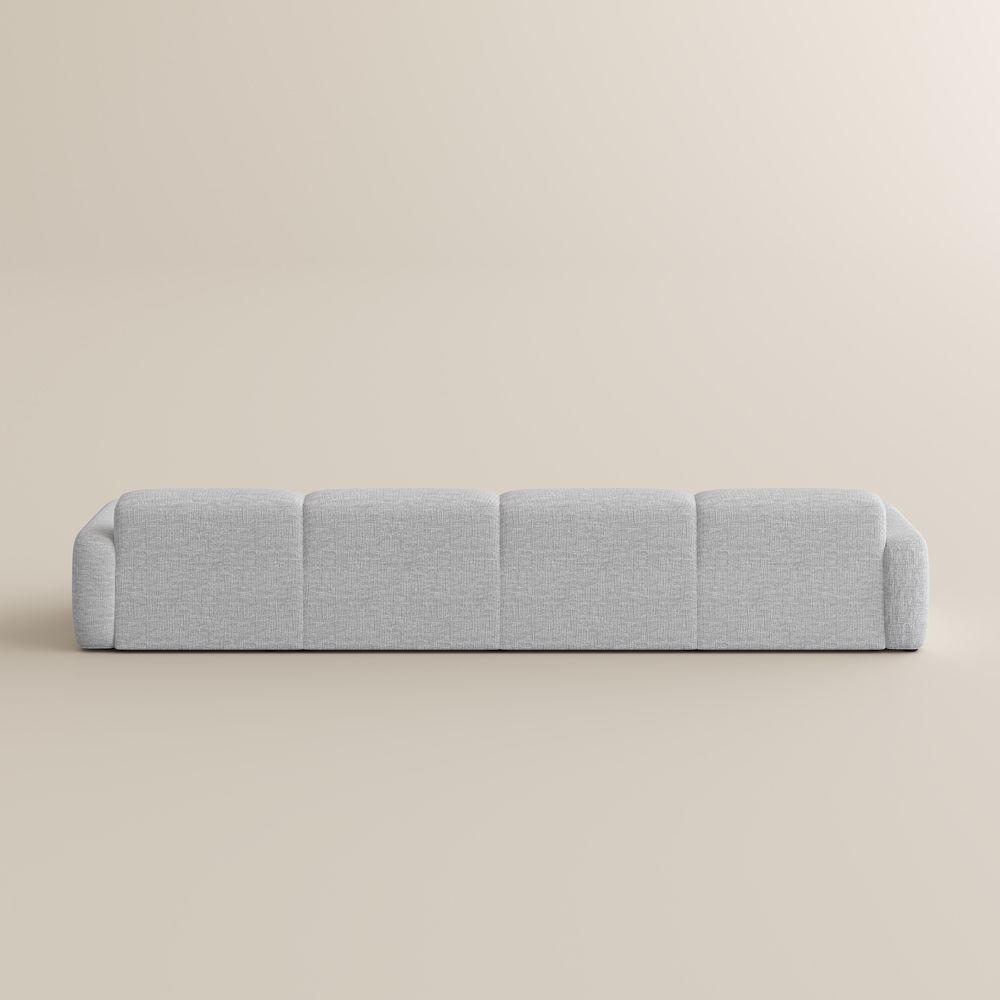 Casual Light Gray Chenille Fabric Power Reclining Sofas