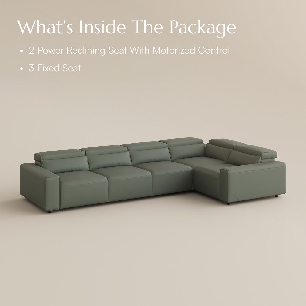 Living Room Dark Green Eco-friendly Microfiber Leather Modular Sofas