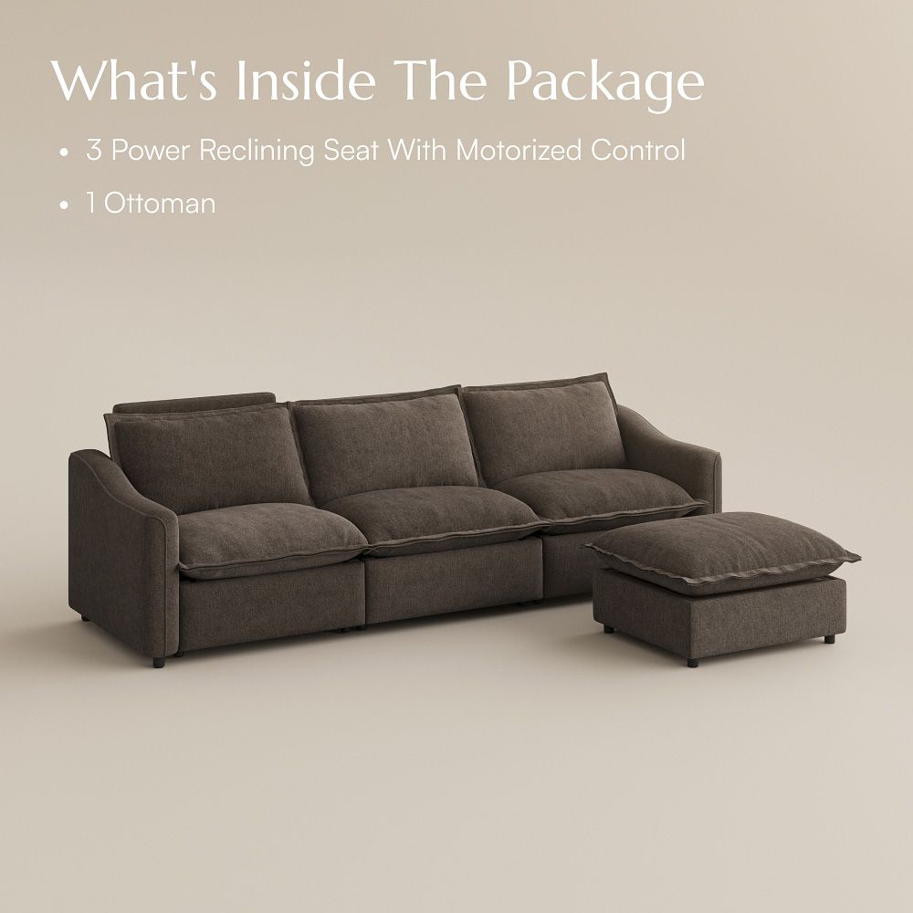Adjustable Khaki Velvet Modular Sofas