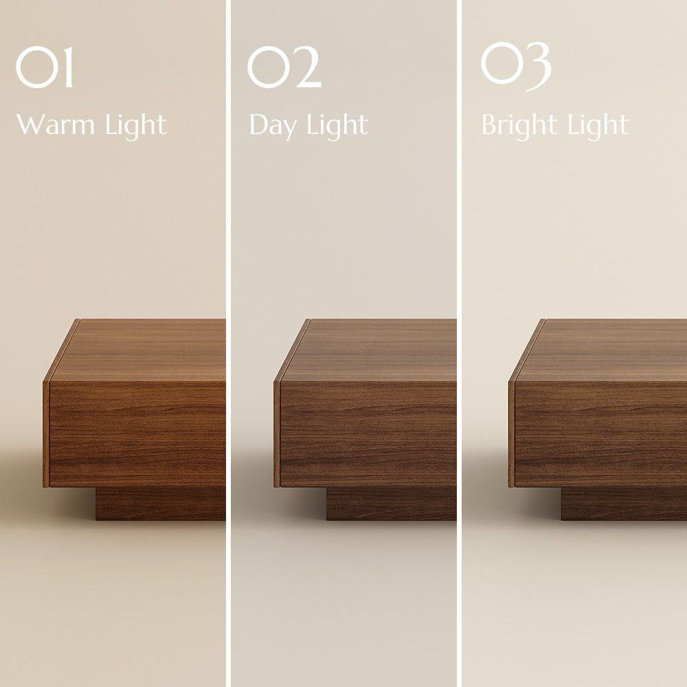 Walnut Color Living Room Set