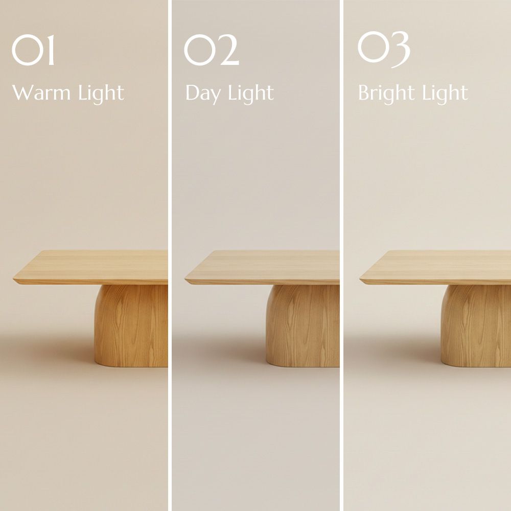 Modern Wood color Solid Wood Coffee Tables