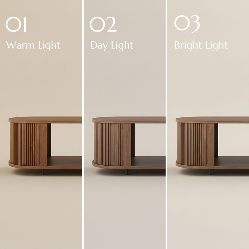 Walnut Color Living Room Set