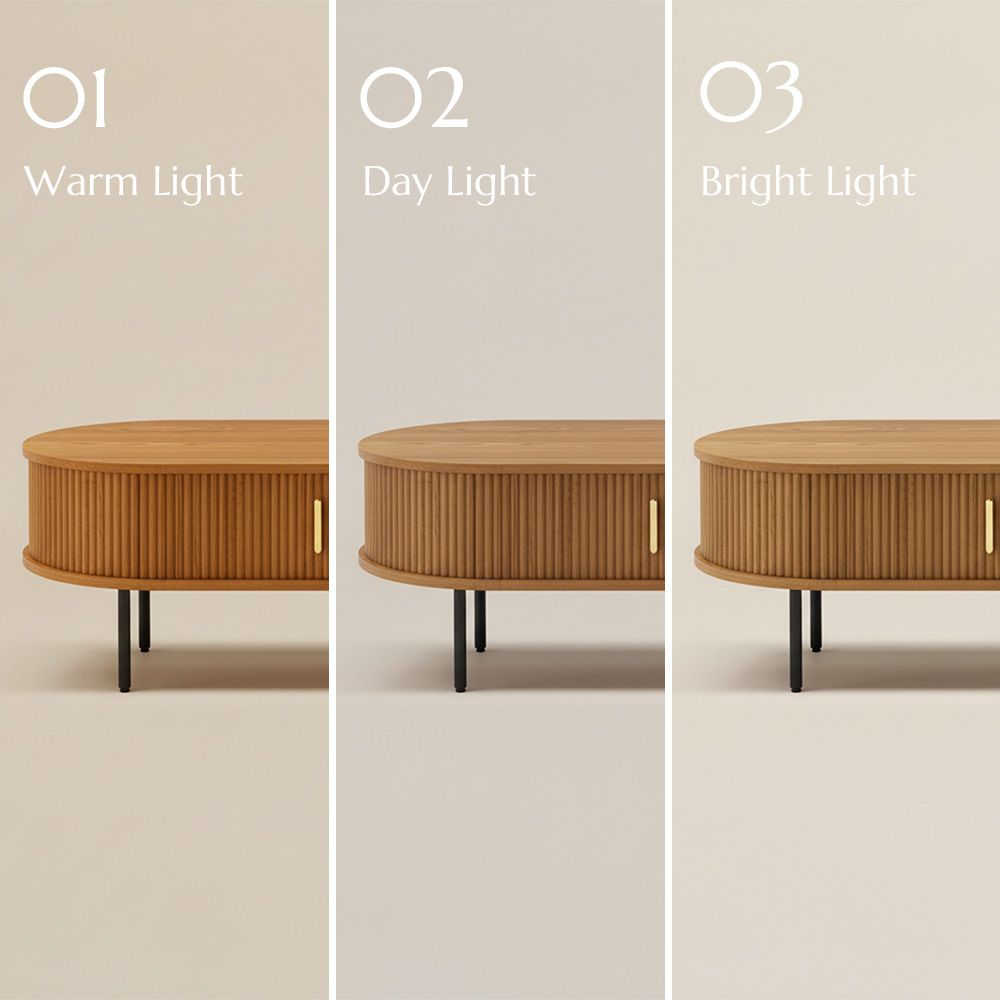 Walnut Color Living Room Set