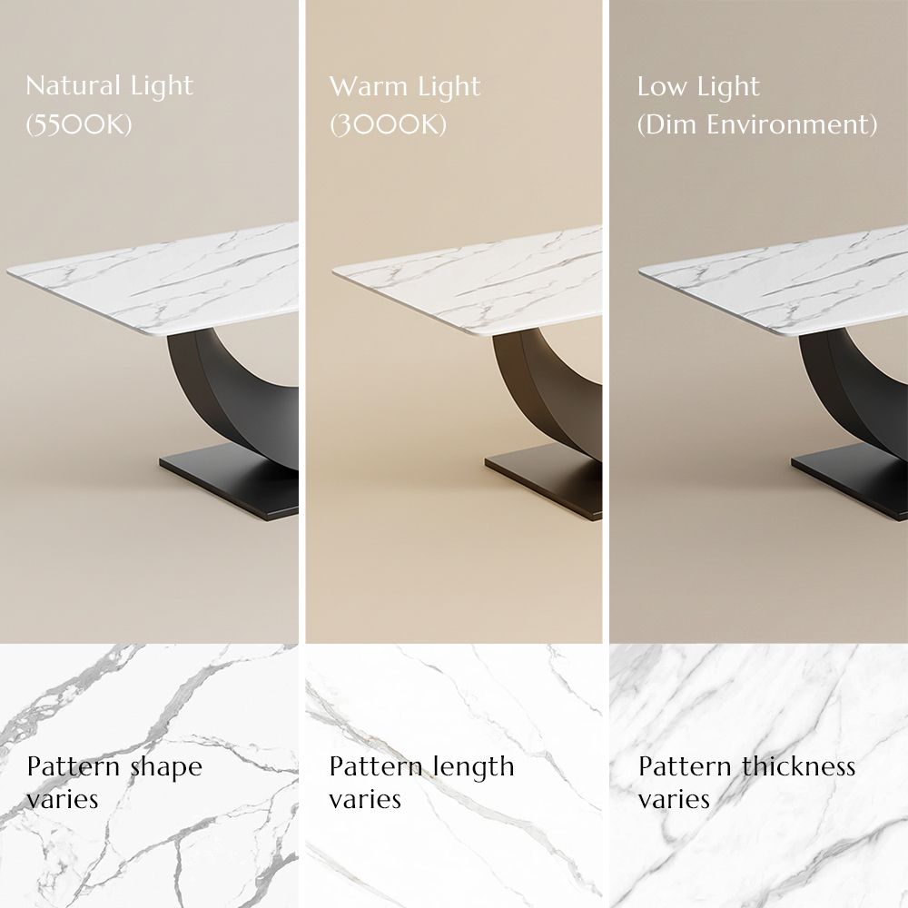 White Sintered Stone Pattern Details