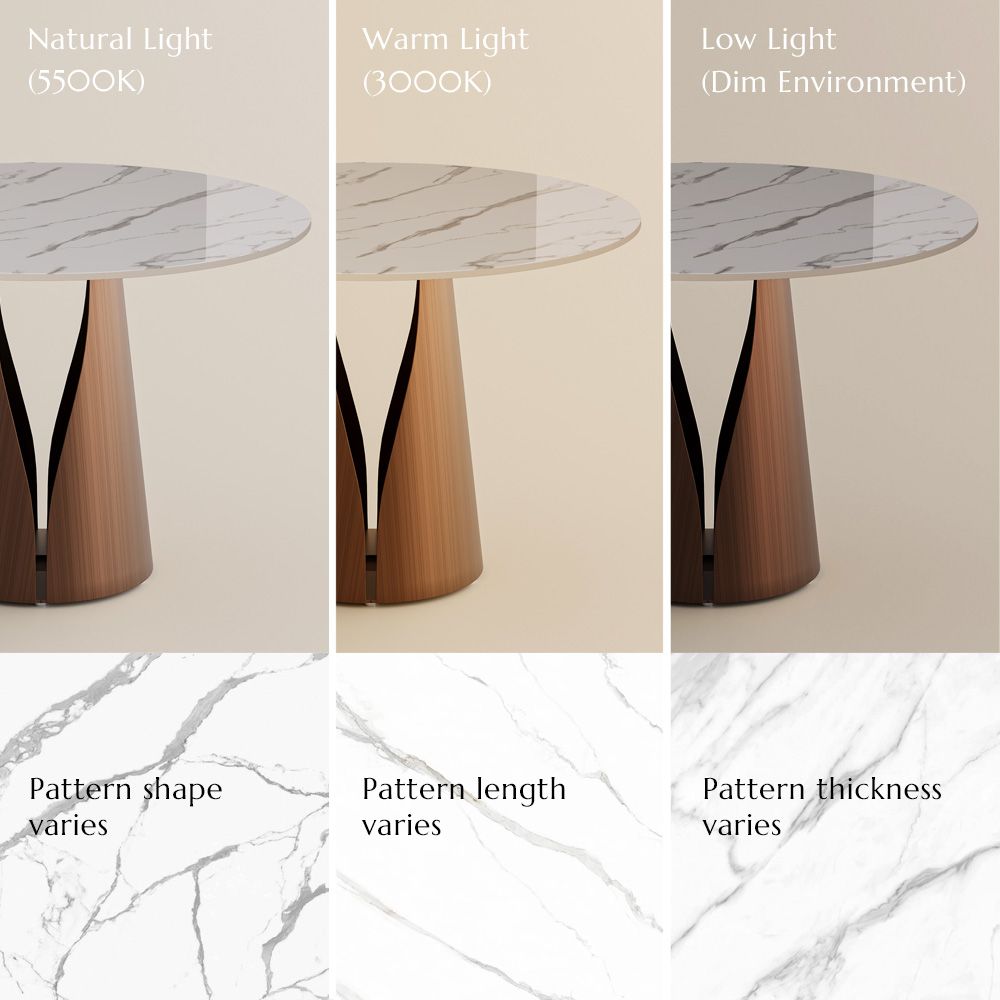 Partly Assemble White & Bronze Glossy Sintered Stone Bar Stools & Counter Stools