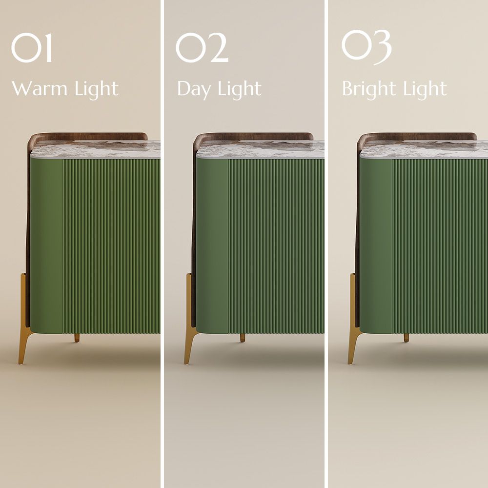 Partly Assemble Blue Sintered Stone Sideboards & Buffets