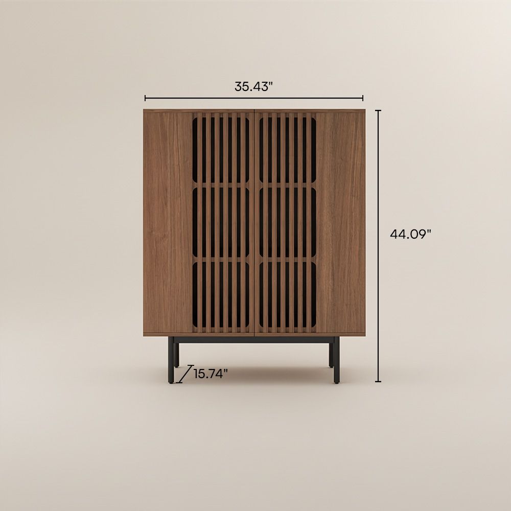 Dark Wood MDF Cabinets & Chests