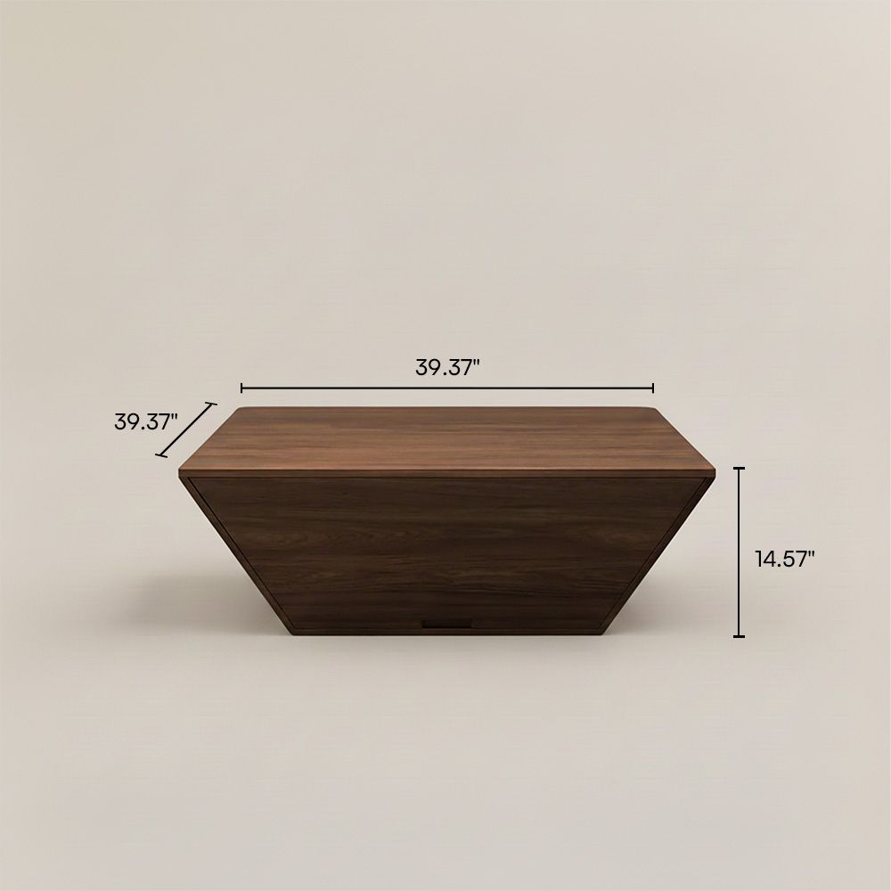 Square Brown MDF Coffee Tables
