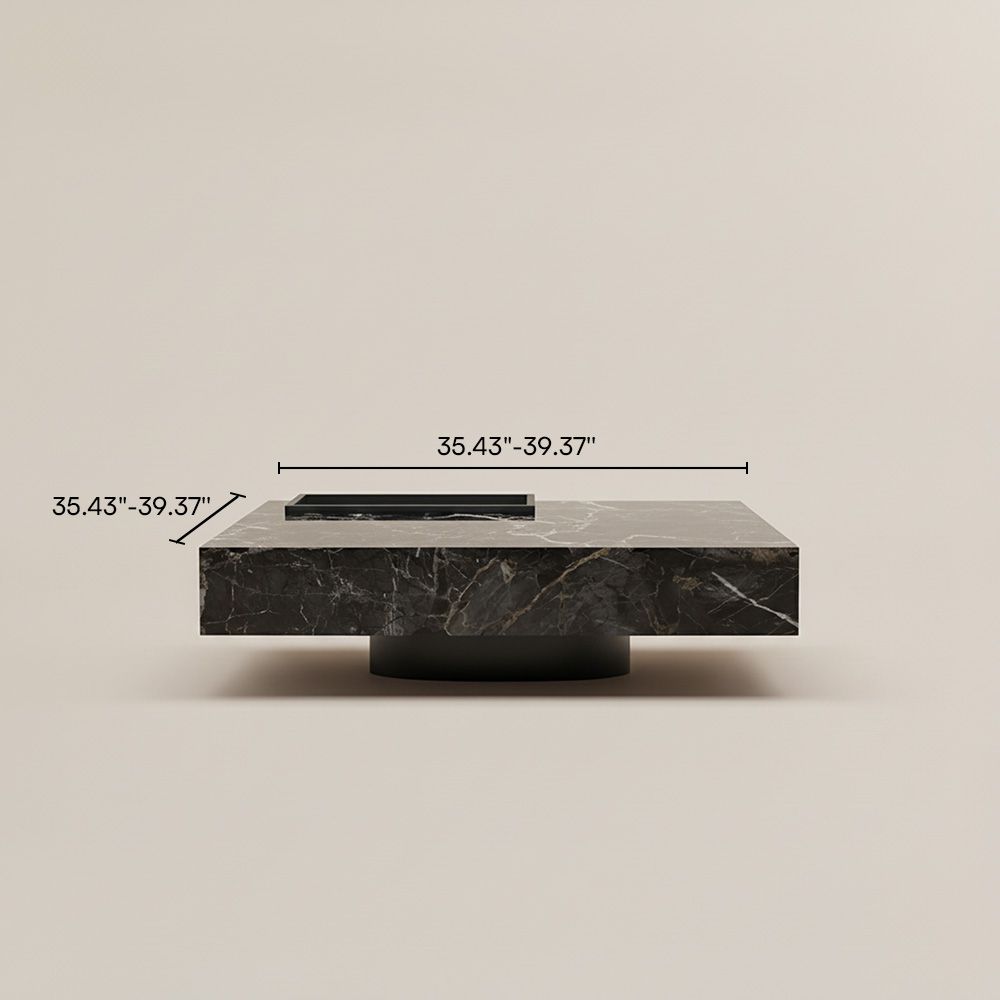 Sintered Stone Black Coffee Tables