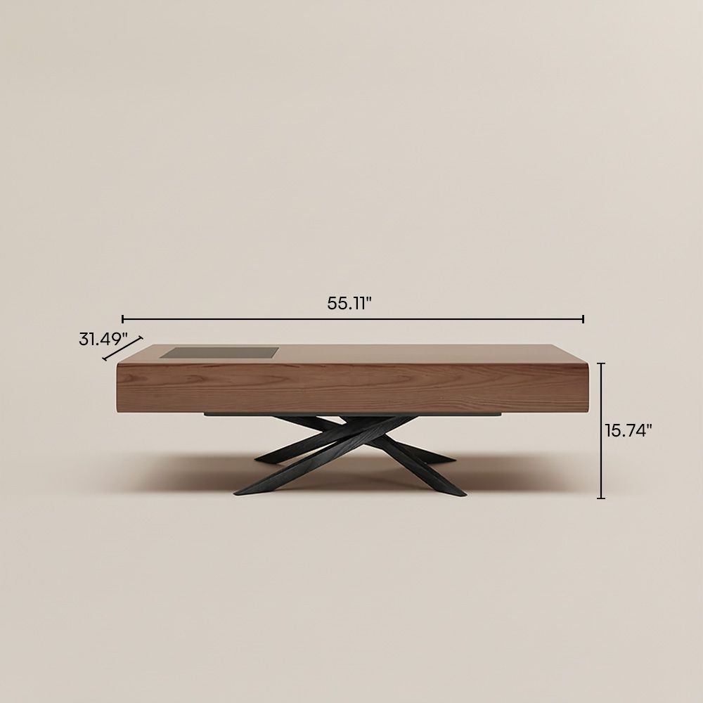 Wood Dark Wood Coffee Tables