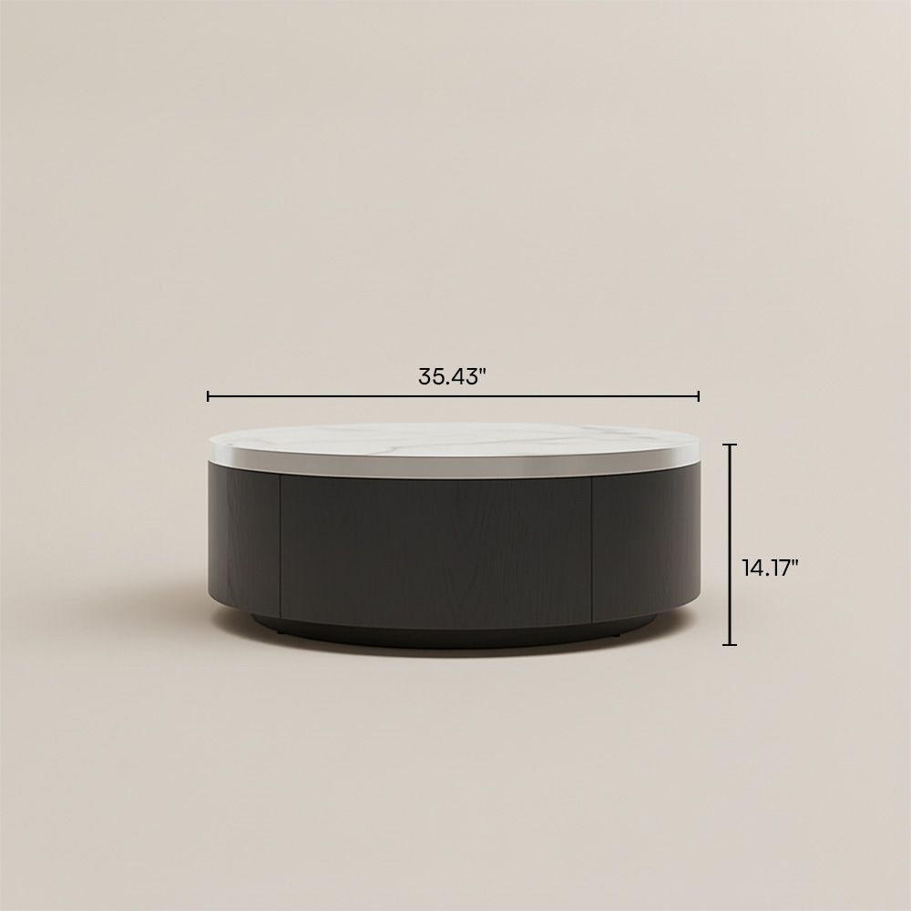 with Storage Black MDF Coffee Tables