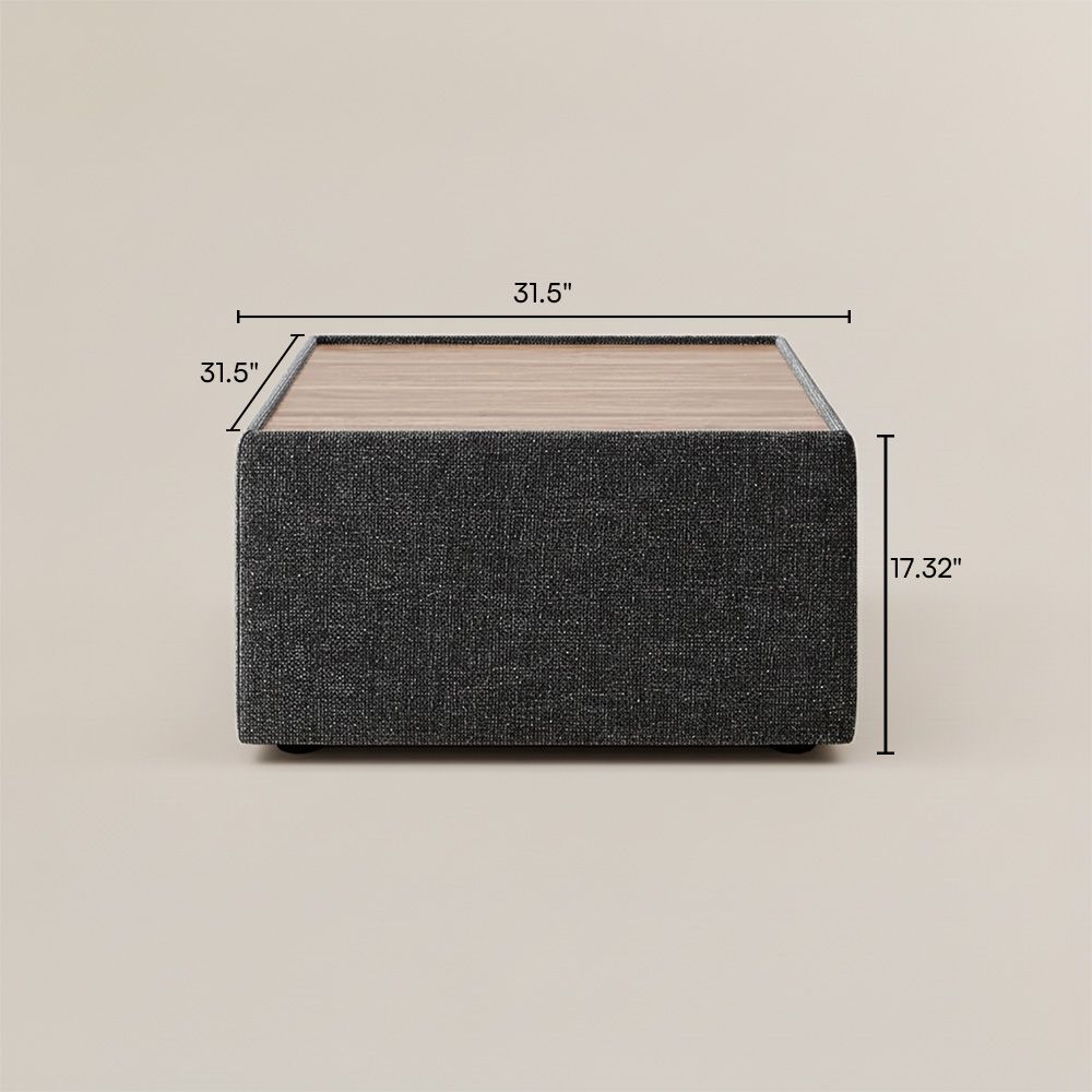 Chenille Gray Chenille Coffee Tables