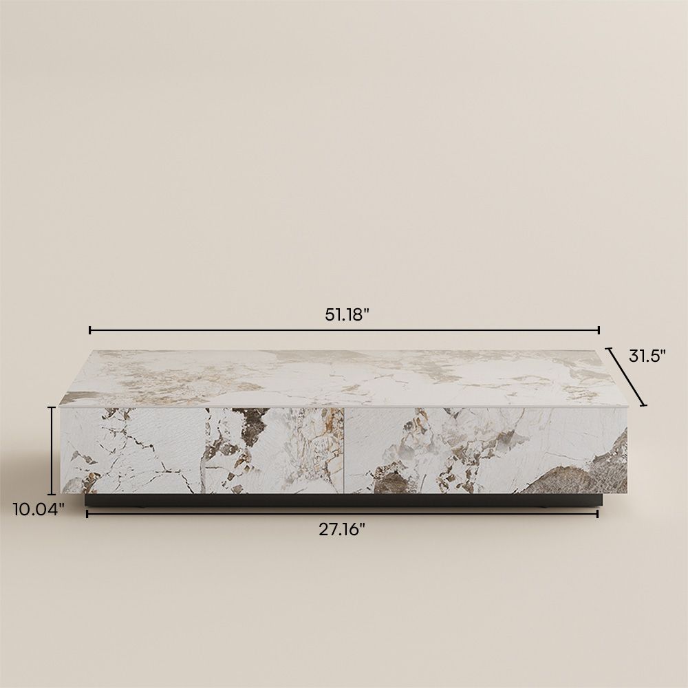 Modern Pandora Sintered Stone Coffee Tables