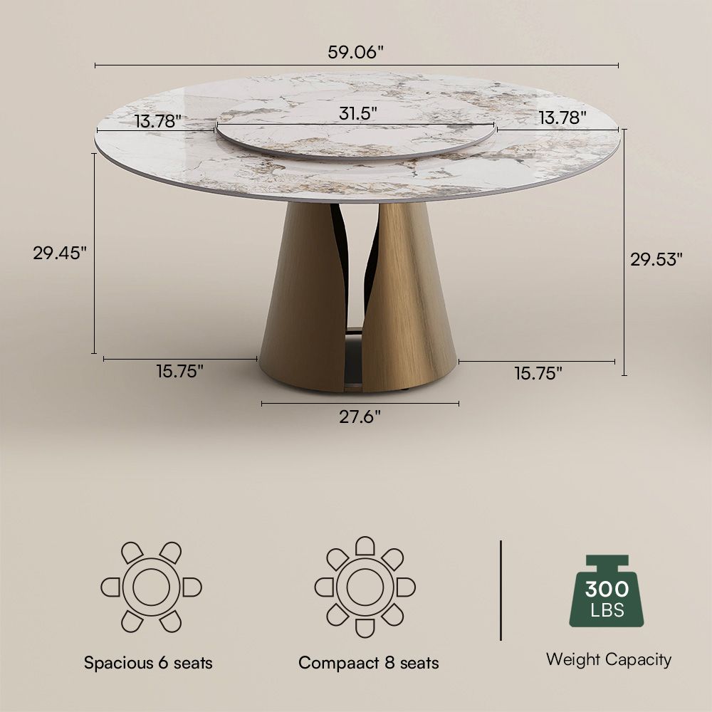 Black Black Glossy Sintered Stone Dining Tables