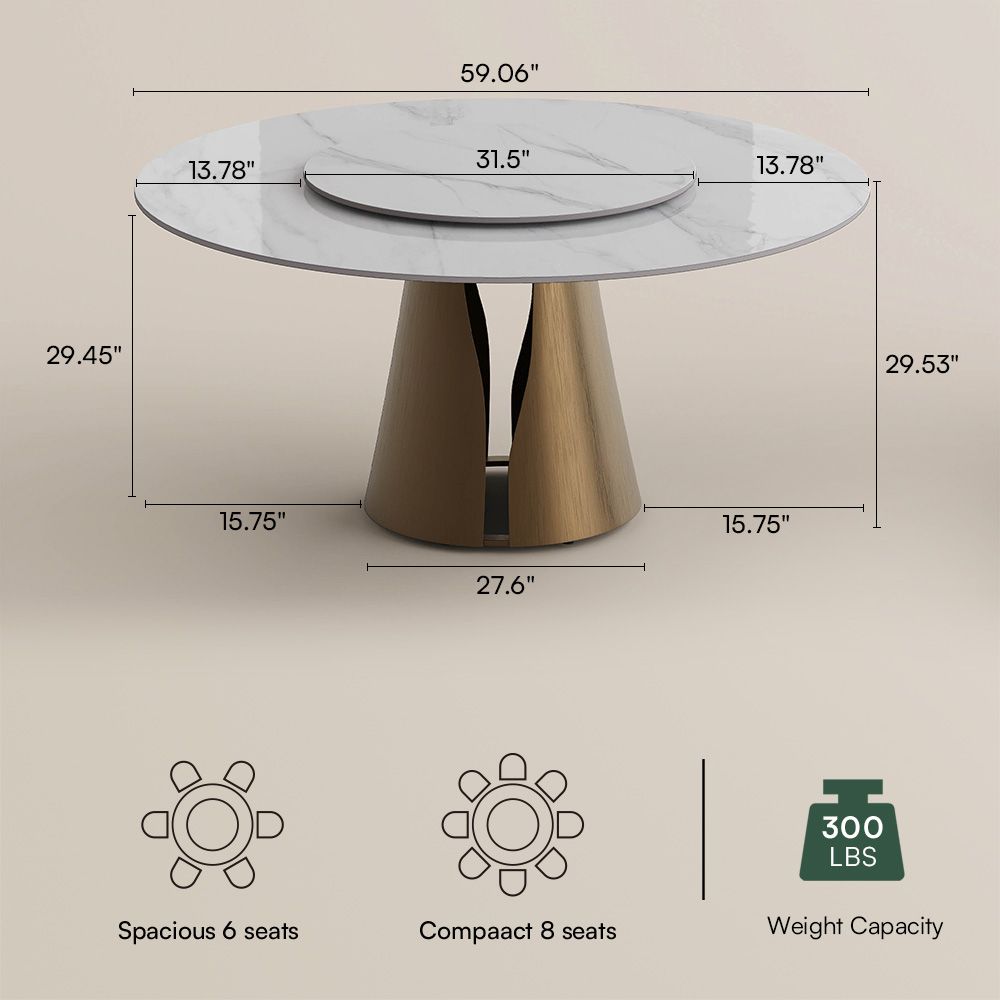 Black Black Glossy Sintered Stone Dining Tables