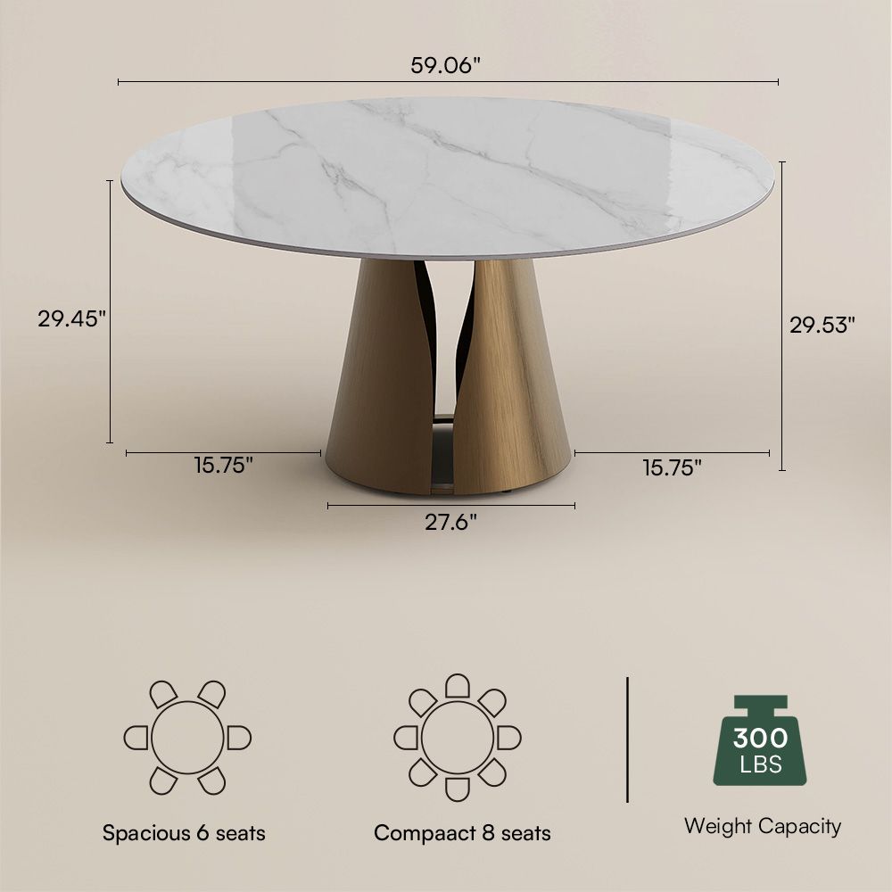 Glossy Sintered Stone Black Glossy Sintered Stone Dining Tables