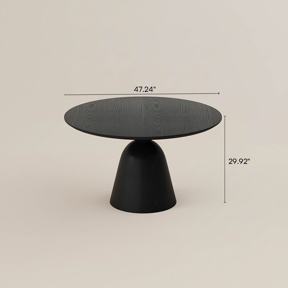 Modern Minimalist Black Plywood Dining Tables