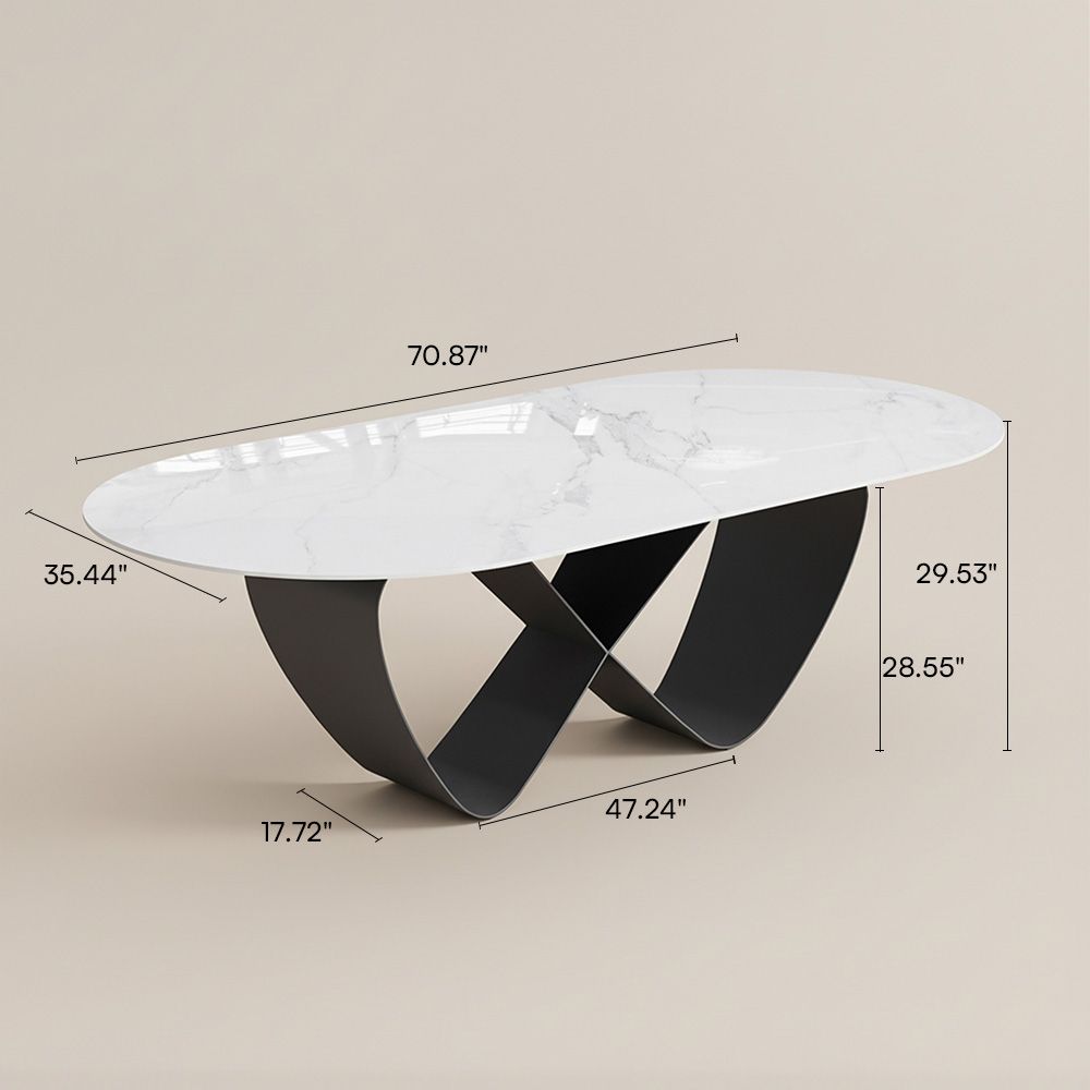 Modern White & Black Dining Tables