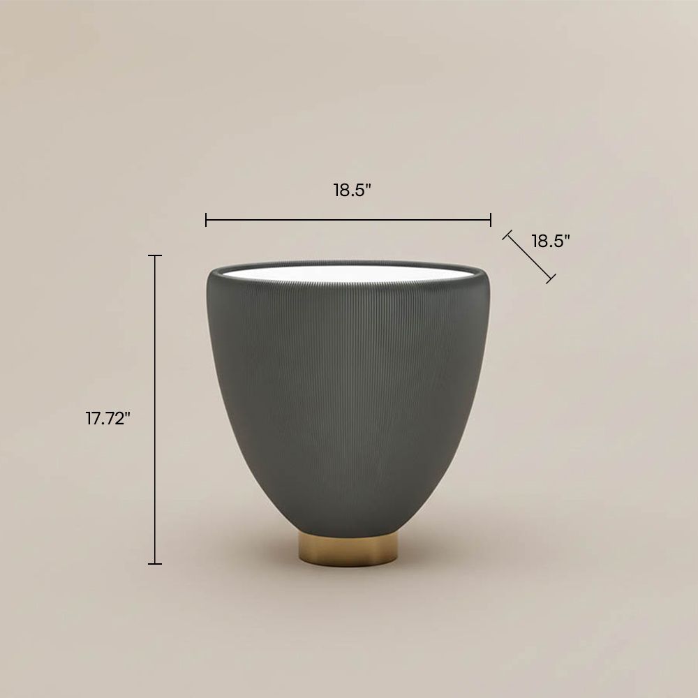 Gray Sintered Stone Coffee Tables