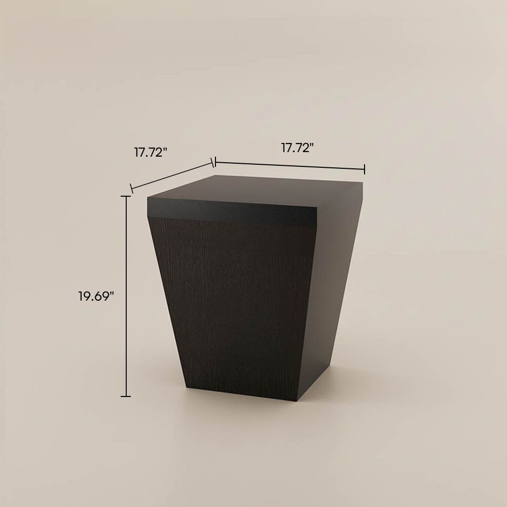 Modern Black MDF End & Side Tables
