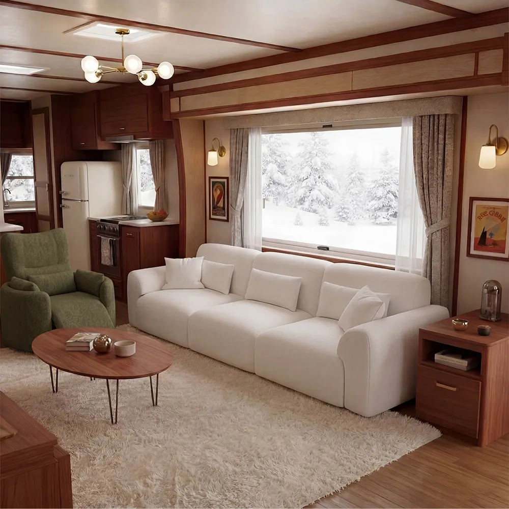 Different Colors Choices of Povison Modern Sofas for Daily Living