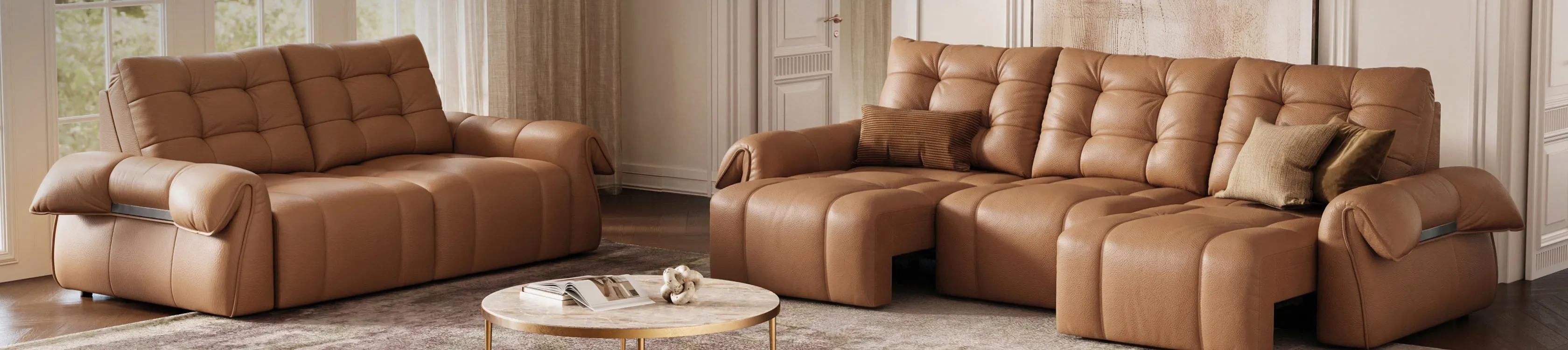 Povison Tufted Sofas and Couches for Modern Living