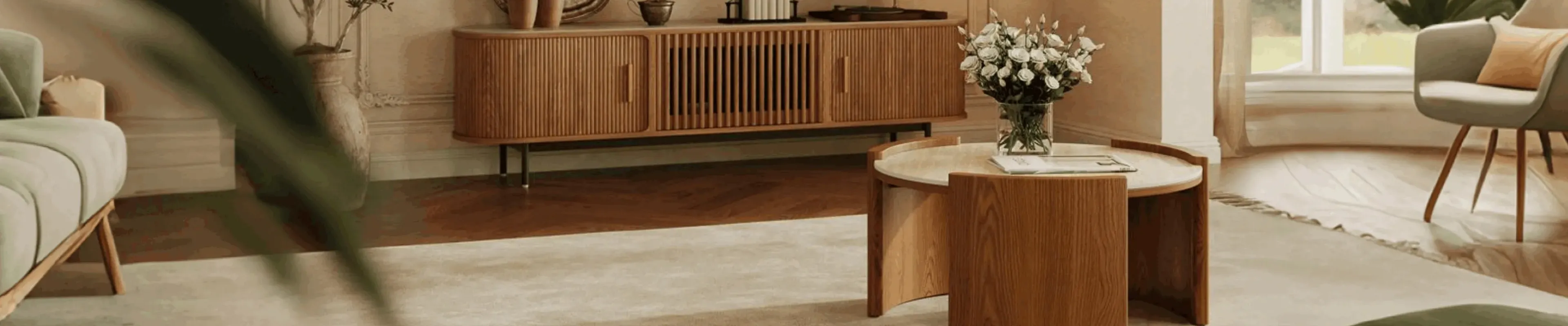 Round Coffee Tables for Safer, Smoother Living Rooms
