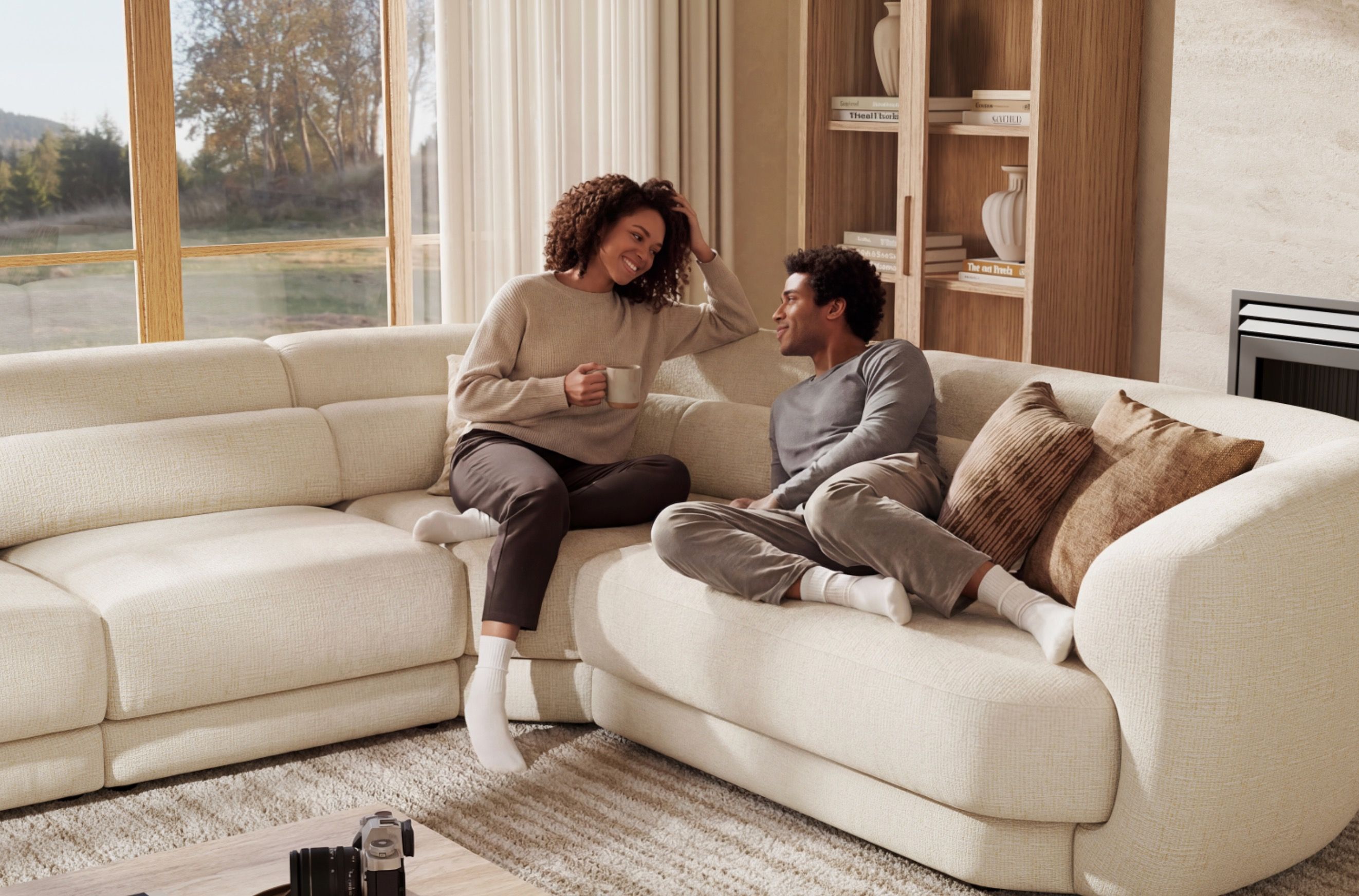 U Shape Sectional Sofas for Large Living Rooms
