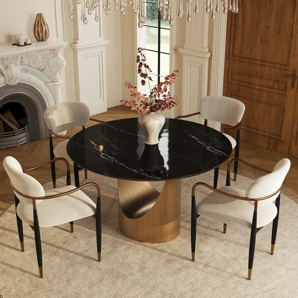 Round and Rectangular Dining Tables at Povison