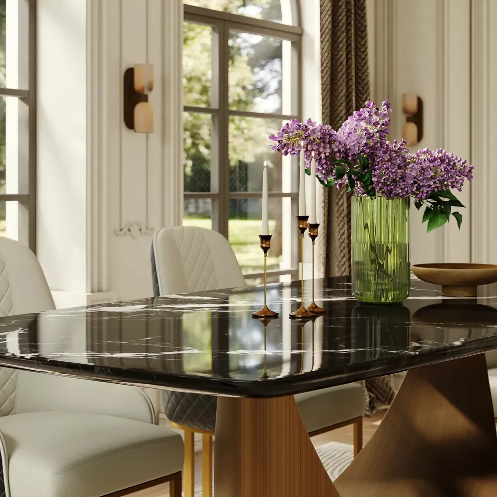 Black Dining Tables Are Easy to Style with Neutrals