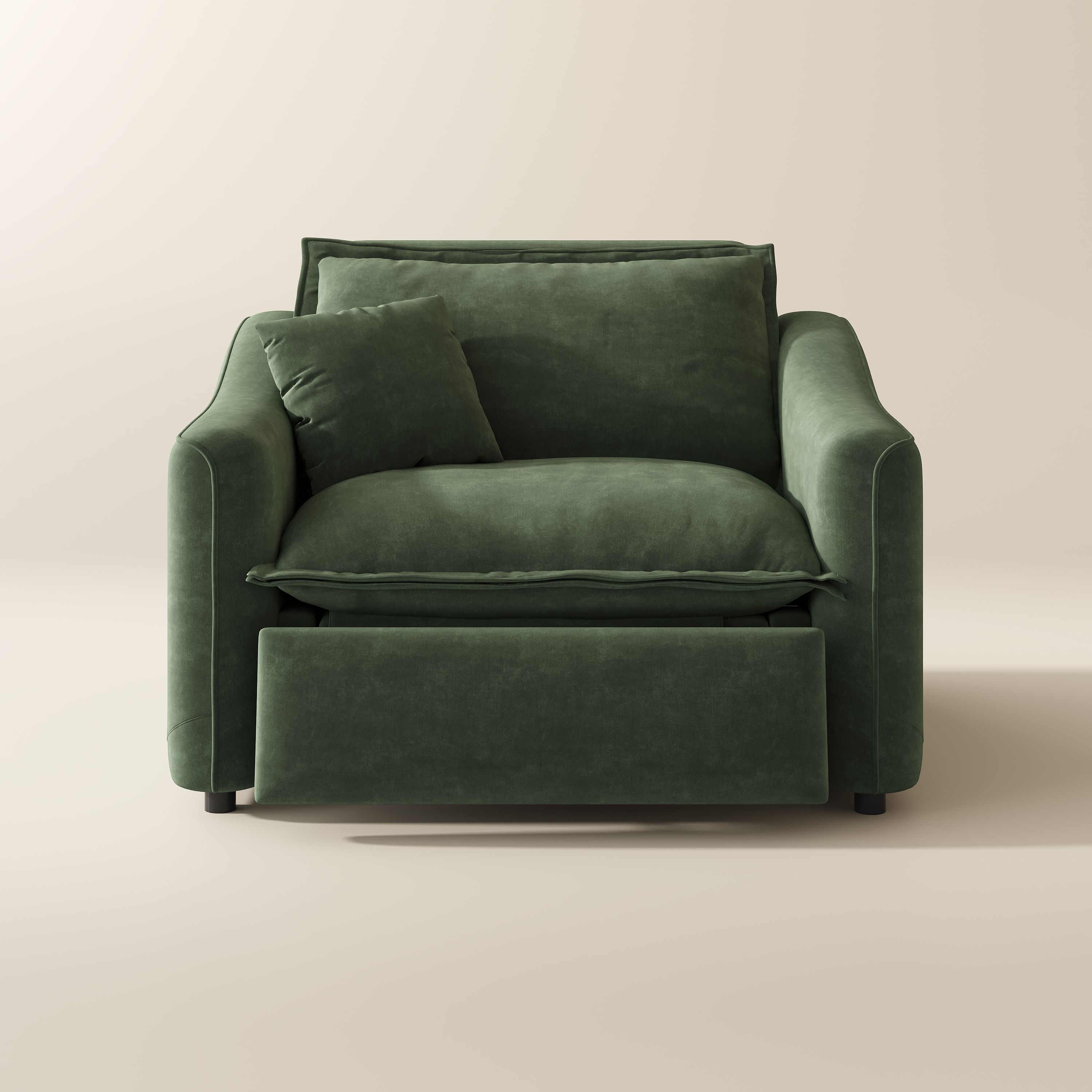 Very Relaxed Green Pet-Friendly Fabric Recliners