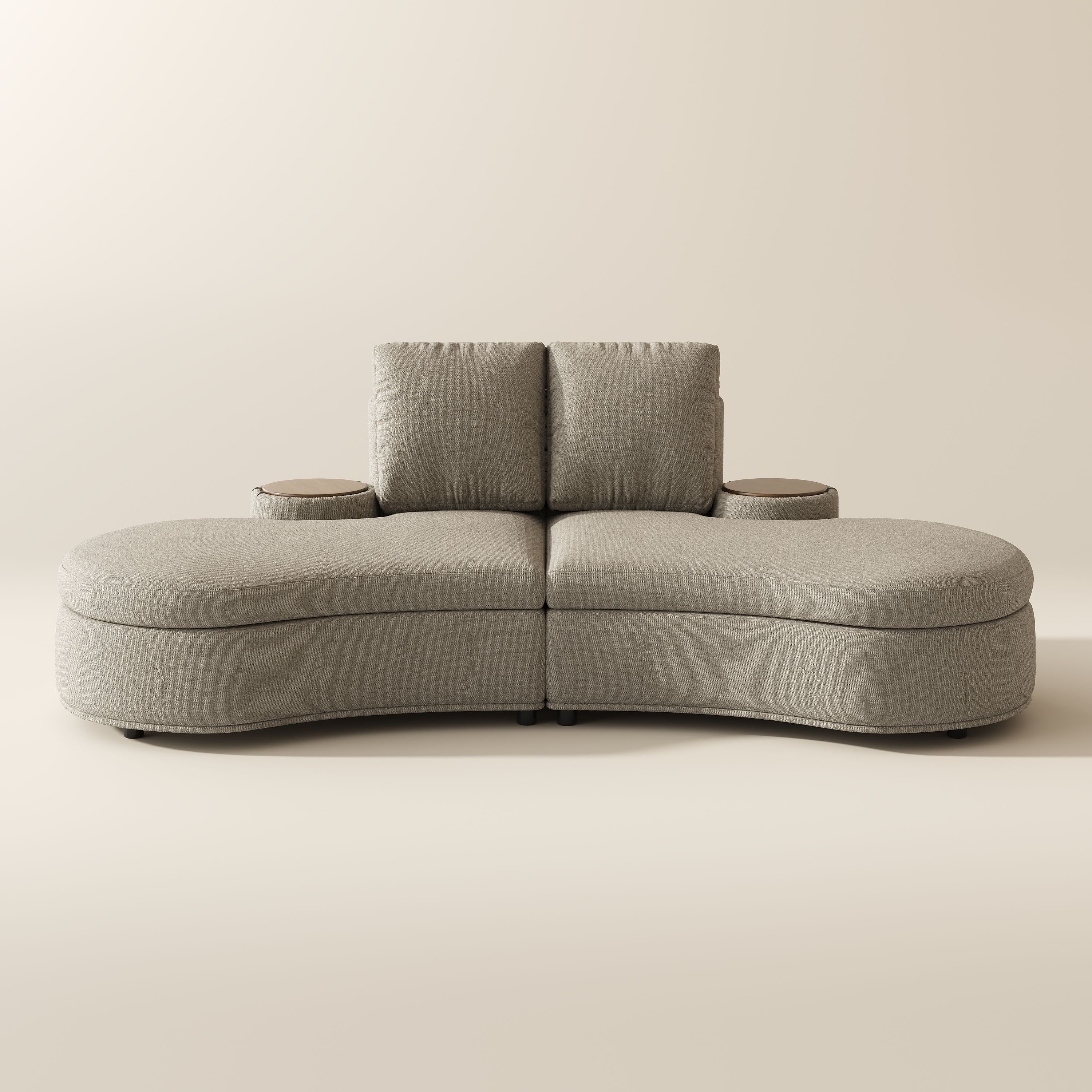 Fabric Gray Fabric Sofas & Loveseats
