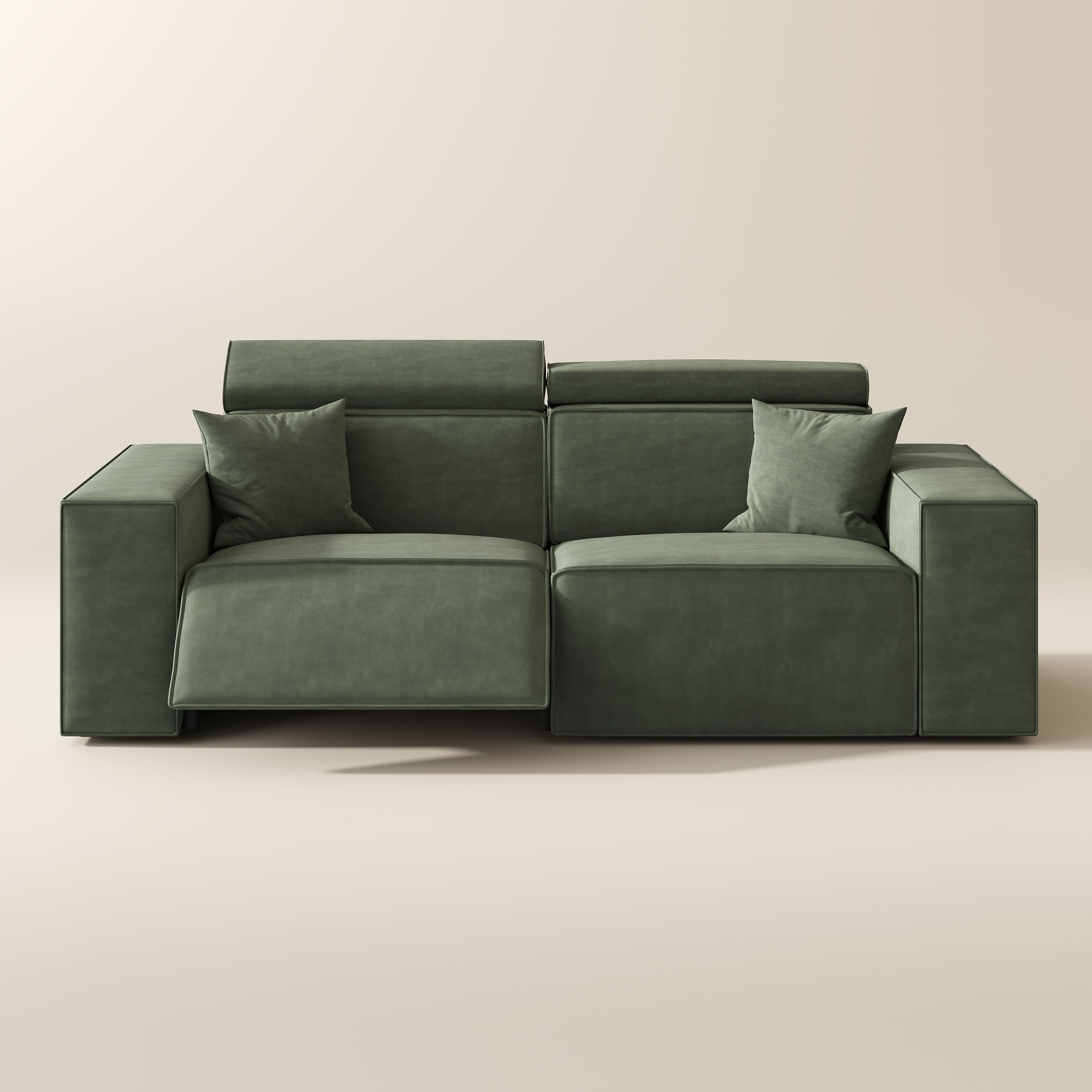 Small Green Fabric Smart Furniture