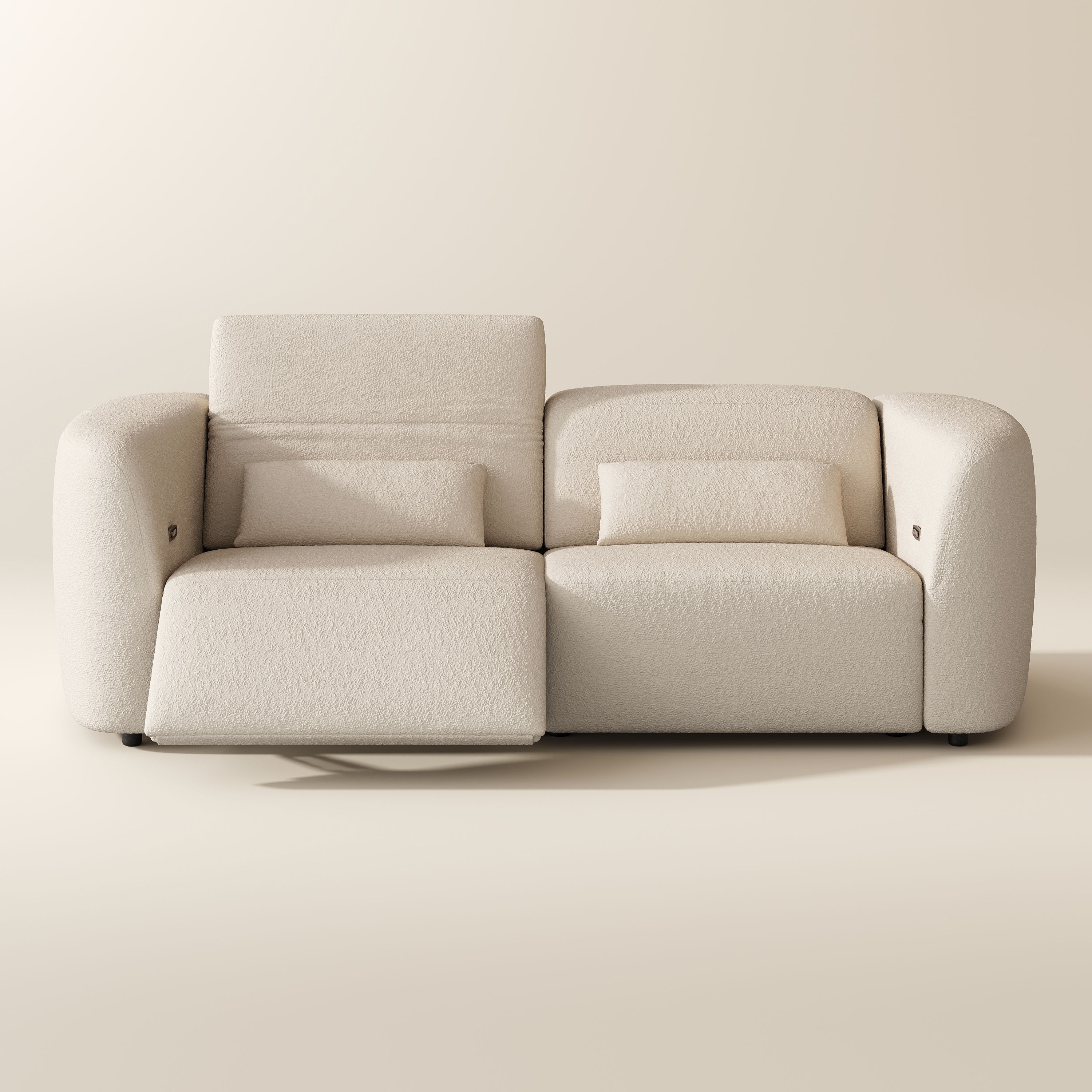 Beige Velvet Smart Furniture