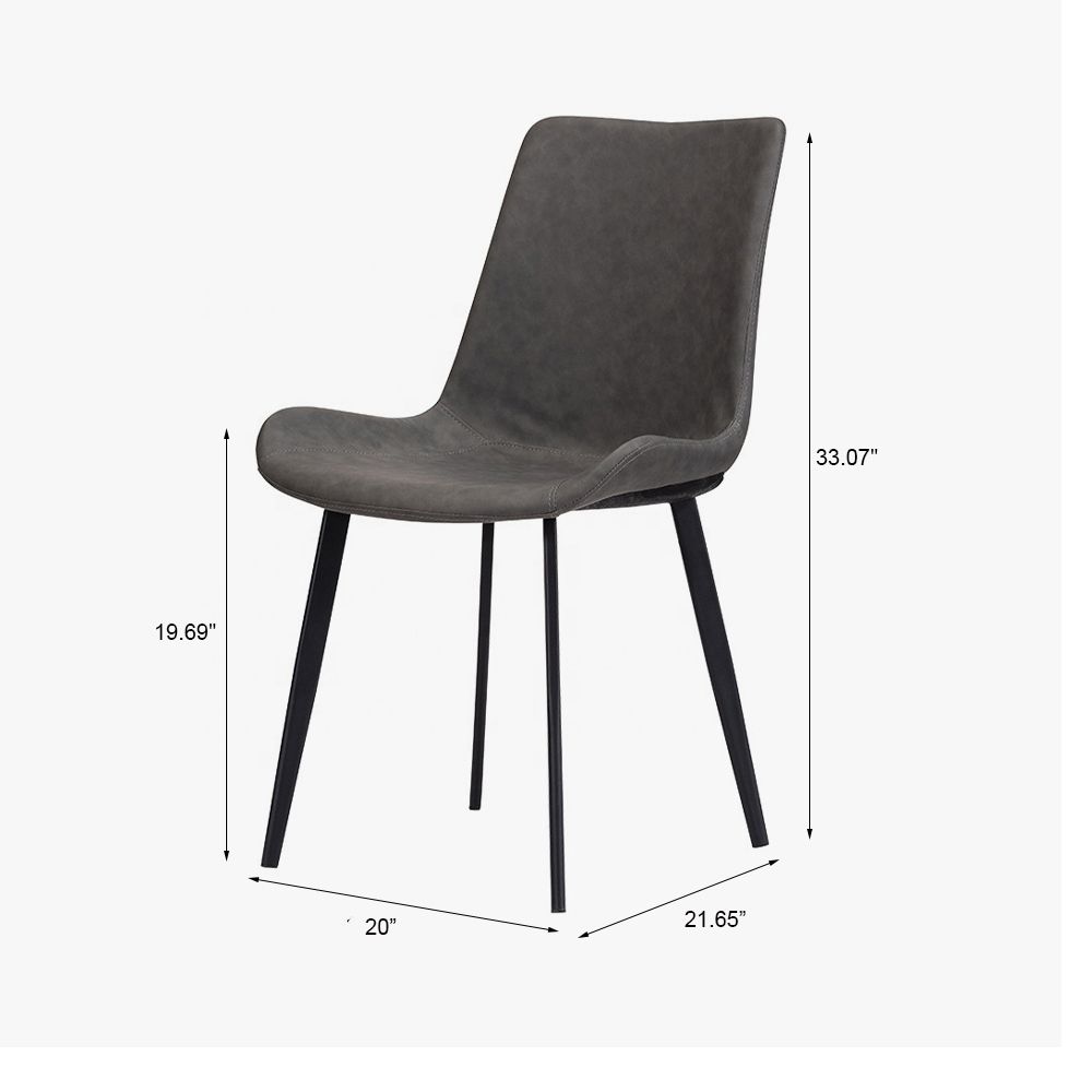 Sintered Stone Gray Matte Sintered Stone Dining Room Set
