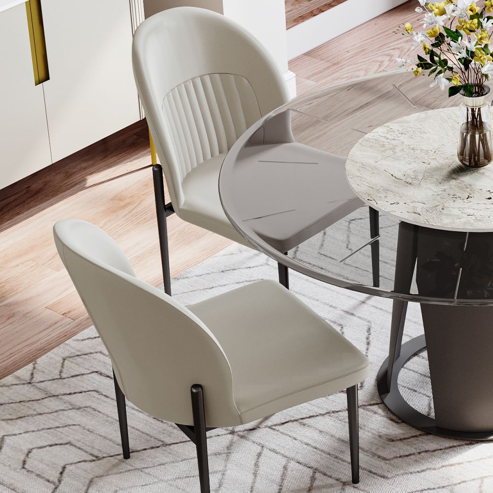 Gray Glass Dining Tables