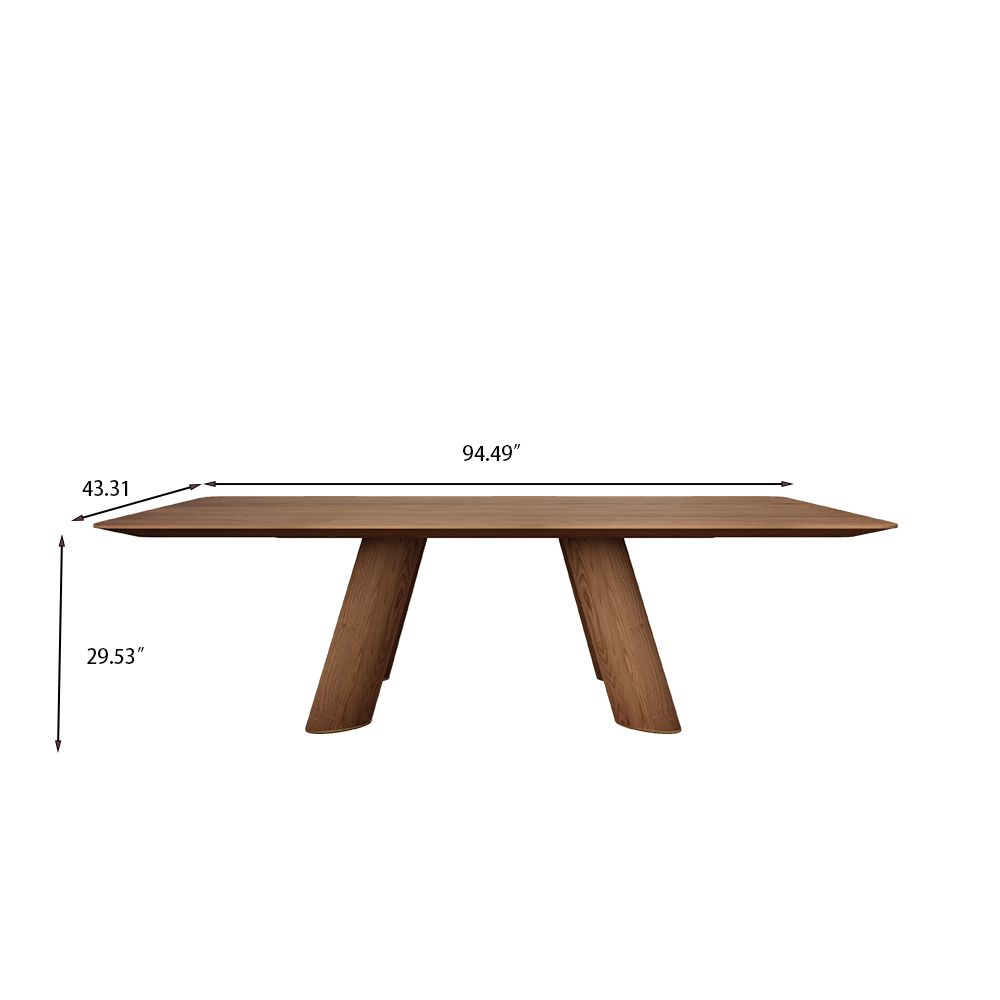 Partly Assemble Walnut Dining Tables