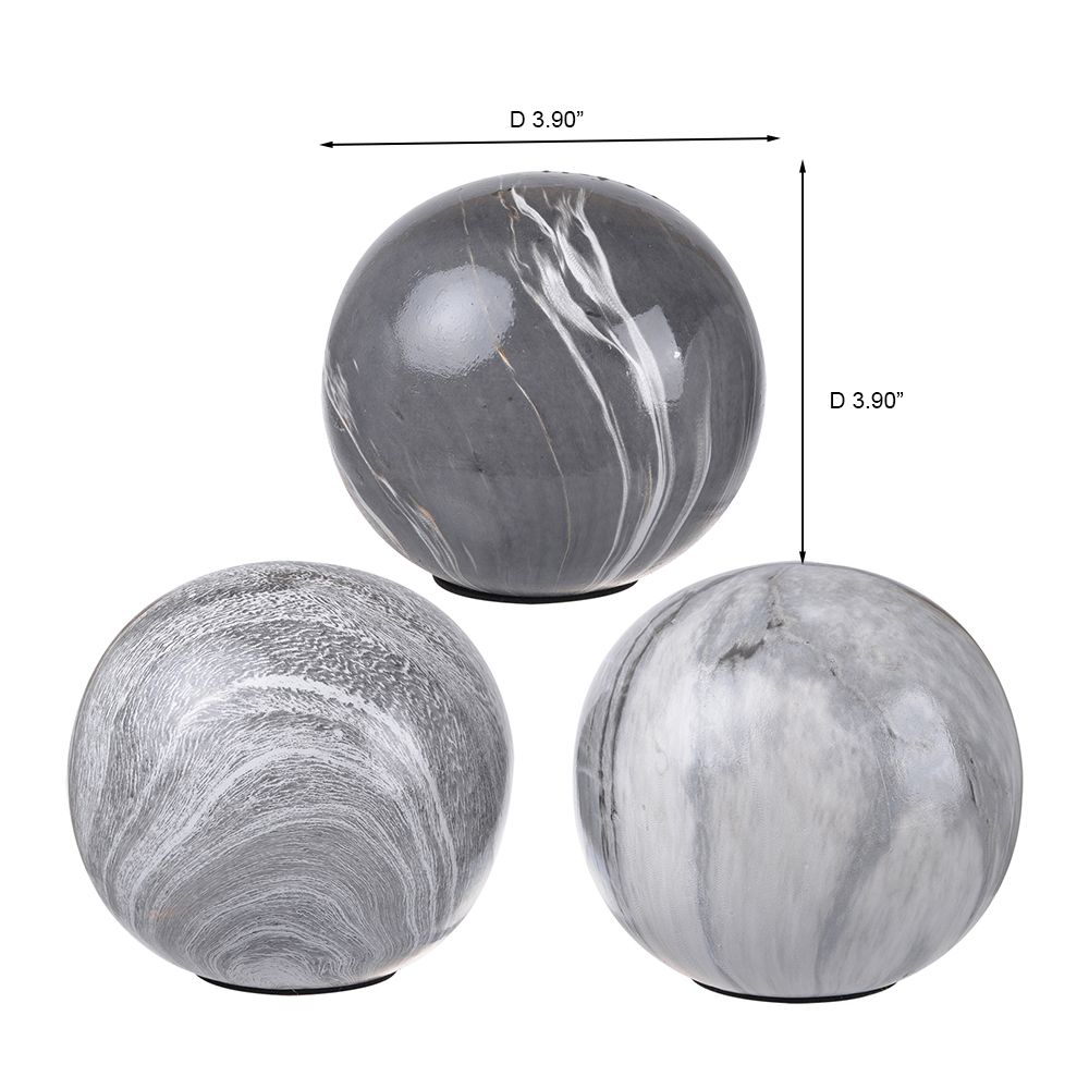 Gray Ceramic Home Accessories
