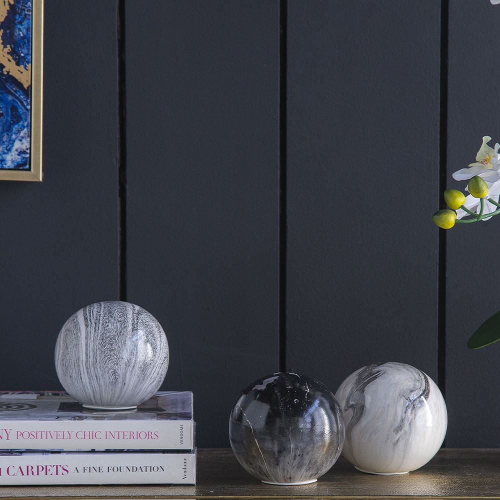 Gray Ceramic Home Accessories