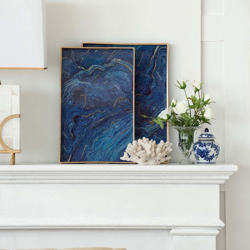 Blue Plastic Home Accessories