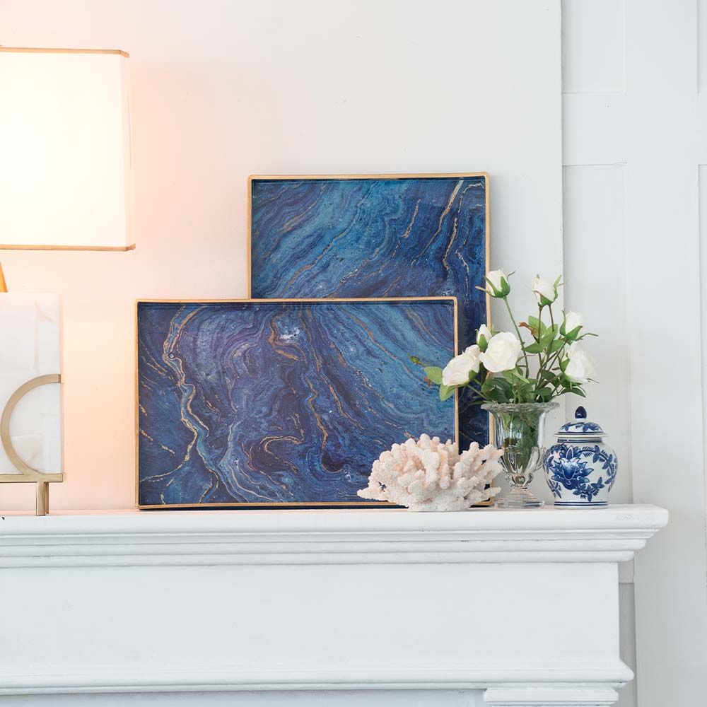 Blue Plastic Home Accessories
