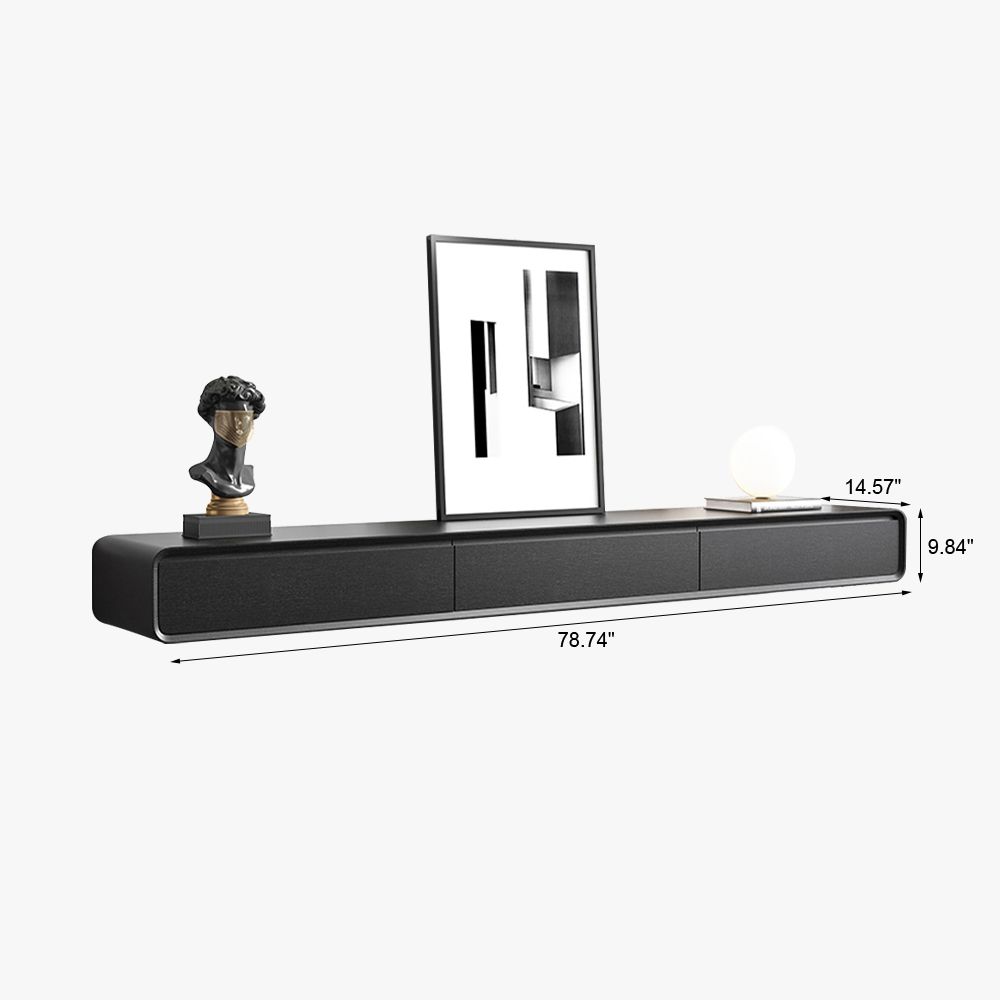 Black Wood & MDF Living Room Furniture