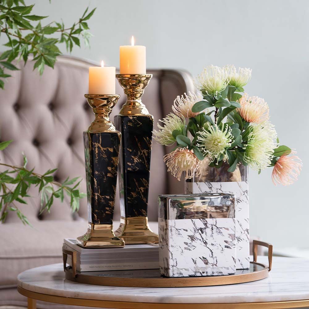 White Ceramic Home Accessories