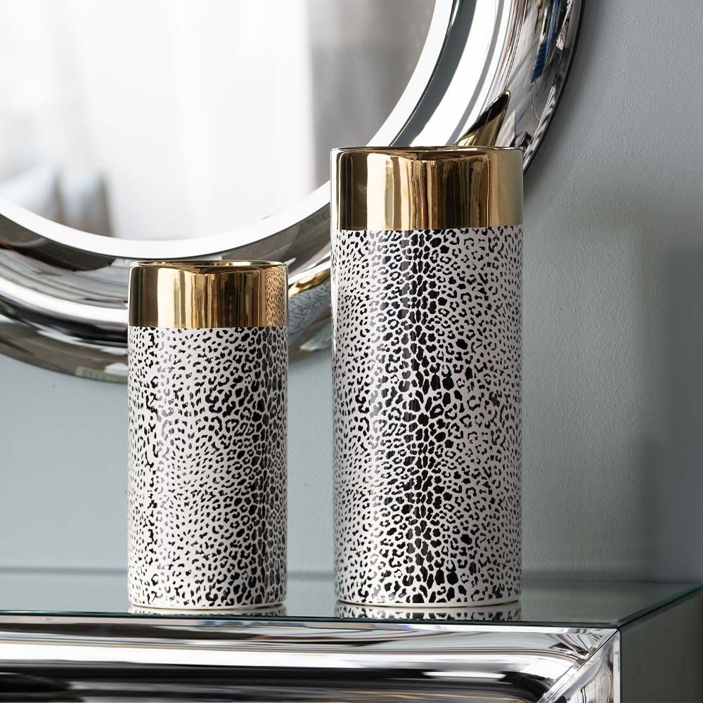 White & Black Ceramic Home Accessories