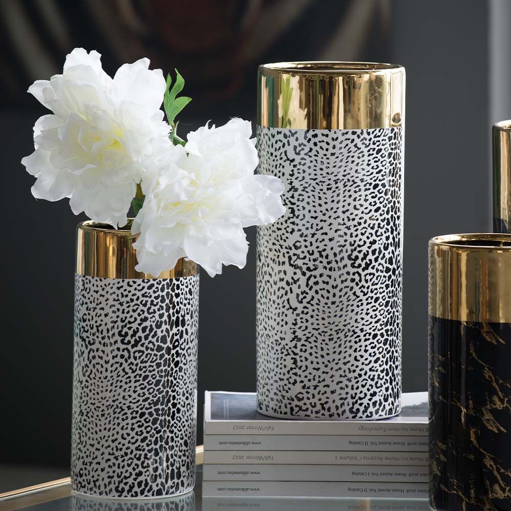 White & Black Ceramic Home Accessories