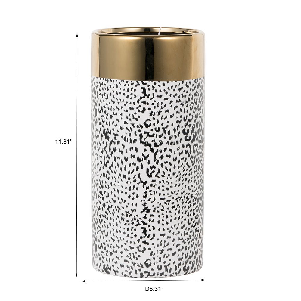 White & Black Ceramic Home Accessories