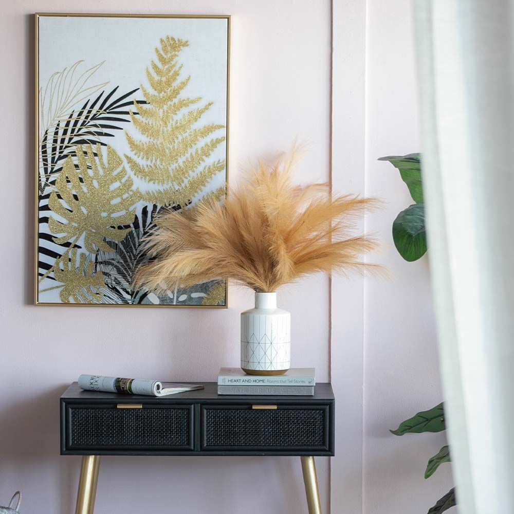 White&Gold Ceramic Home Accessories