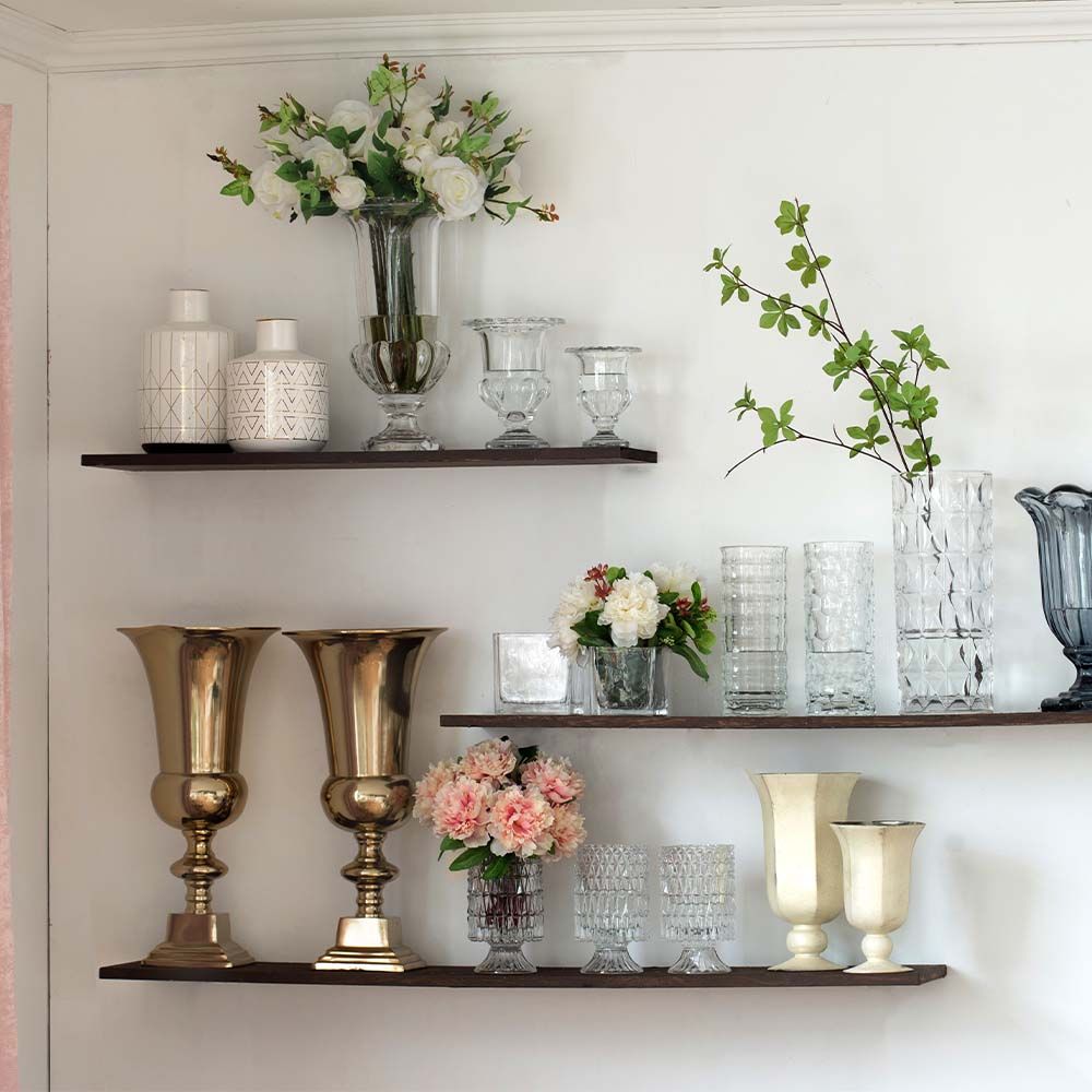 White&Gold Ceramic Home Accessories