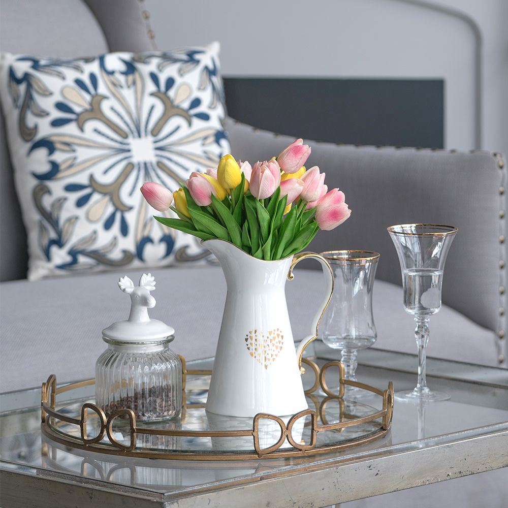 Golden Glass Home Accessories