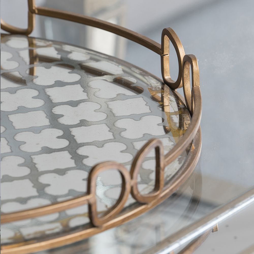 Golden Glass Home Accessories